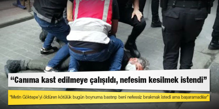 AFP Fotomuhabiri Kılıç: Metin Göktepe’yi öldüren kötülük bugün boynuma bastırıp beni nefessiz bırakmak istedi ama başaramadılar