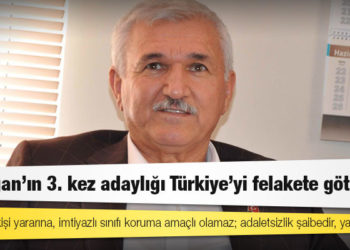 AKP kurucularından Kemal Albayrak: Erdoğan'ın 3. kez adaylığı Türkiye'yi felakete götürür