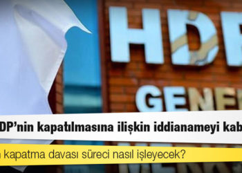 AYM, HDP'nin kapatılması istemiyle hazırlanan iddianameyi kabul etti