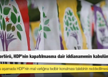 AYM Raportörü, HDP'nin kapatılmasına dair iddianamenin kabulünü istedi