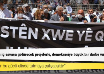 Ahmet Türk: İktidar, Türkiye’yi iç savaşa götürecek projelerle, demokrasiye büyük bir darbe vuracaktır