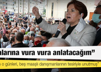 Akşener: Erdoğan, garibanları yalancılıkla itham eden danışmanlarının emrine girmiş