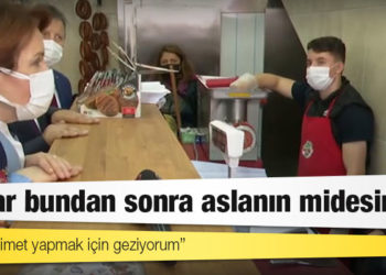 Akşener’den Afyon’da esnaf turu: Oylar bundan sonra aslanın midesinde