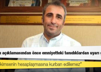 Alevi Dernekleri Federasyonu Başkanı Fırat: Peker'in açıklamasından önce emniyetteki tanıdıklardan uyarı geldi