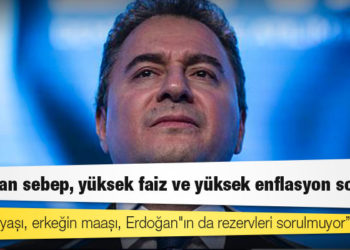 Ali Babacan: '3Y' diye yola çıktınız, memleketi yine o '3Y' ile; yasaklarla, yolsuzlukla, yoksullukla bırakıp gideceksiniz