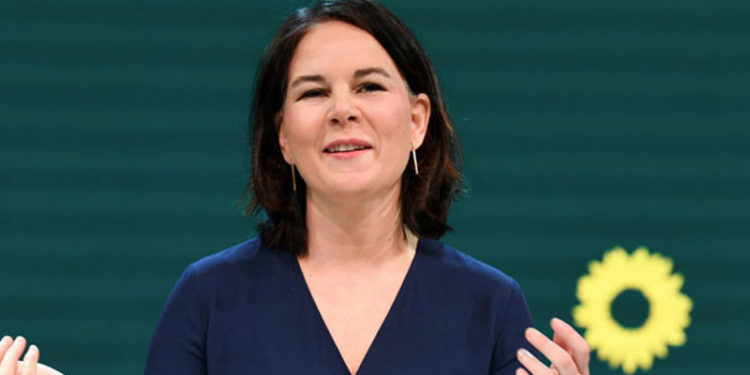 Almanya'da Yeşiller Partisi Eş Genel Başanı Annalena Baerbock, başbakan adayı odlu