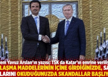 "Anlaşma maddelerinin i&ccedil;ine girdiğinizde, satır aralarını okuduğunuzda skandallar başlıyor"