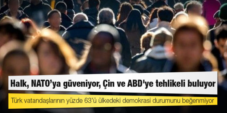 Araştırma: Halk, NATO’ya güveniyor, Çin ve ABD'ye tehlikeli buluyor