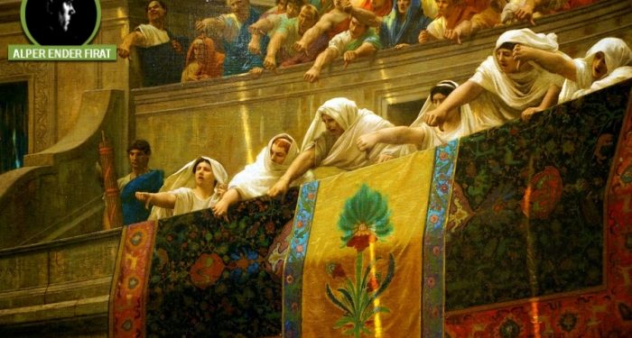 Arenada gladyatör izler gibi…