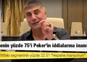Avrasya Araştırma Başkanı: Seçmenin yüzde 75'i Peker'in iddialarına inanıyor