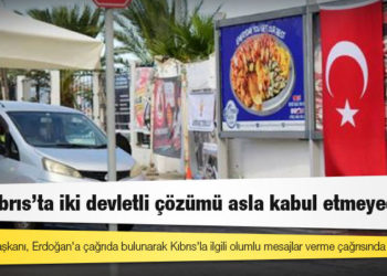 Avrupa Komisyonu Başkanı: AB, Kıbrıs'ta iki devletli çözümü asla kabul etmeyecek