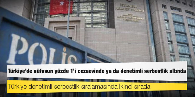Avrupa Konseyi: Ocak 2020 itibarıyla Türkiye'de nüfusun yüzde 1'i cezaevinde ya da denetimli serbestlik altında