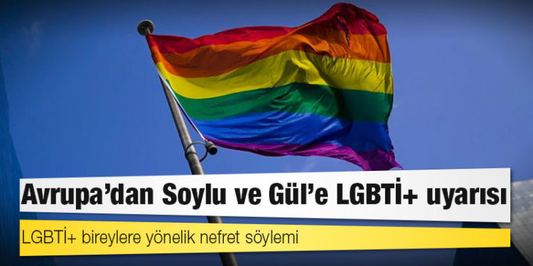 Avrupa'dan Soylu ve Gül'e LGBTİ+ uyarısı