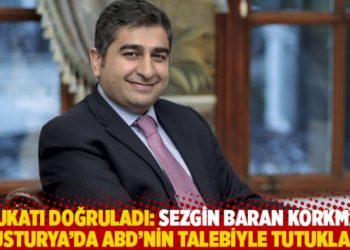 Avukatı doğruladı: Sezgin Baran Korkmaz, Avusturya'da ABD'nin talebiyle tutuklandı