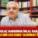 AİHM Ali Bulaç hakkında ihlal kararı verdi: Türkiye 12 bin 240 euro tazminat ödeyecek