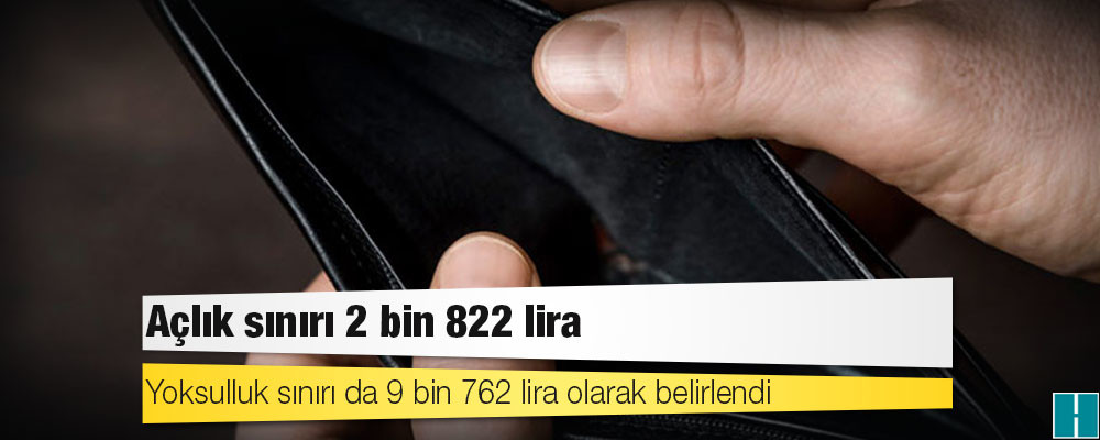 BİSAM raporu: Açlık sınırı 2 bin 822 lira