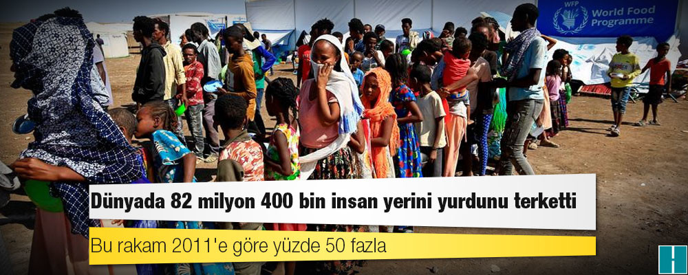 BM: Dünyada 82 milyon 400 bin insan yerini yurdunu terketti