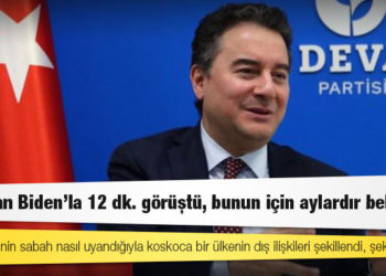 Babacan: Erdoğan Biden’la 12 dk. görüştü, bunun için aylardır bekliyor