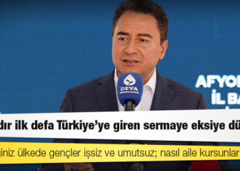 Babacan'dan "30 yaşından önce ne erkekler ne kızlar evleniyor" diyen Erdoğan'a: Yönettiğiniz ülkede gençler işsiz ve umutsuz; nasıl aile kursunlar?