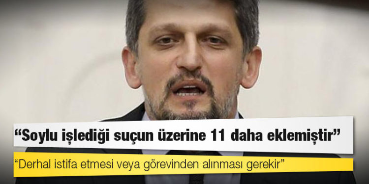 Bakan Soylu, Peker ile Tuncel arasında ilişki kurmuştu: "Soylu, Dink cinayetiyle ilgili 5 yıldır bilgi saylayarak suç işliyor"