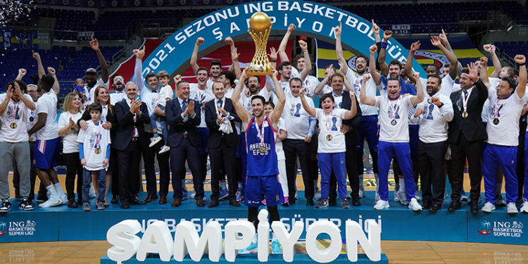 Basketbol Süper Ligi'nde şampiyon Anadolu Efes!