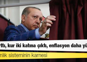 Başkanlık sisteminin karnesi: Faiz arttı, kur iki katına çıktı, enflasyon daha yüksek