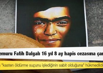 Berkin Elvan davası: Polis memuru Fatih Dalgalı 16 yıl 8 ay hapis cezasına çarptırıldı
