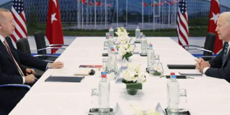 Biden, Afganistan ile ilgili bir soru üzerine "Erdoğan'la görüşmemizle ilgili olarak çok iyi şeyler hissediyorum" dedi