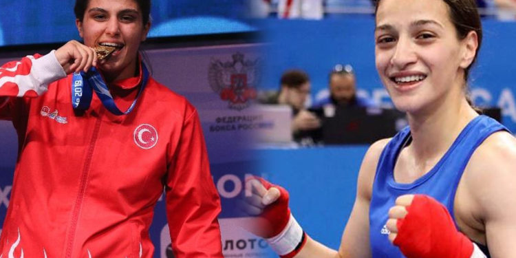 Boksta Buse Naz Çakıroğlu ve Busenaz Sürmeneli, finalde