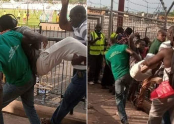 "Böyle penaltı olmaz" diyen yorumcuyu stattan attılar