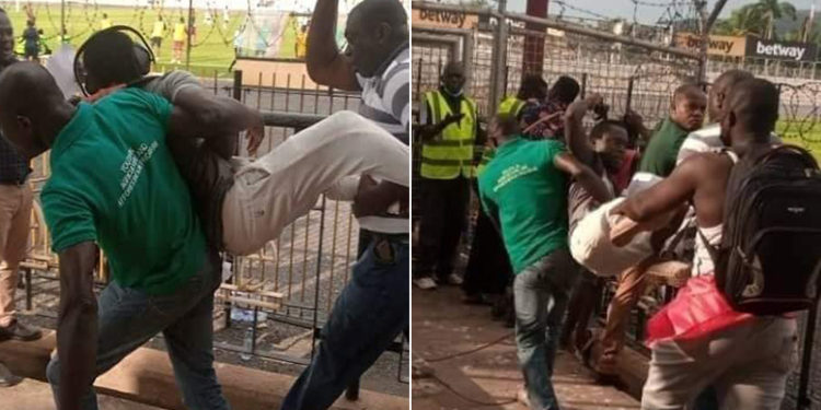 "Böyle penaltı olmaz" diyen yorumcuyu stattan attılar