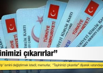 CHP raporunda yer aldı: 'Recep Tayyip' ismini değiştirmek istedi; memurlar,  “Tayinimizi çıkarırlar” diyerek vatandaşı geri çevirdi