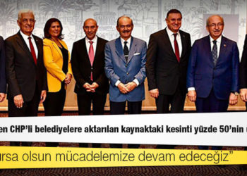 CHP'li Seyit Torun: Hazine'den CHP'li belediyelere aktarılan kaynaktaki kesinti yüzde 50'nin üzerinde