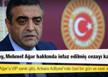 CHP'li Tanrıkulu: Yargıtay, Mehmet Ağar hakkında infaz edilmiş cezayı kaldırdı