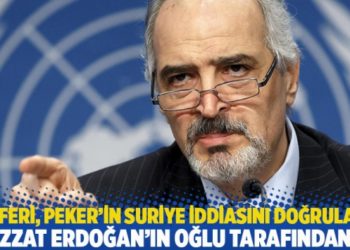 Caferi, Peker&rsquo;in Suriye iddiasını doğruladı: Bizzat Erdoğan'ın oğlu tarafından...