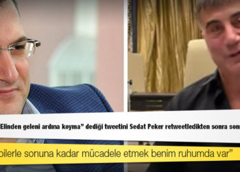Cem Küçük, "Elinden geleni ardına koyma" dediği tweetini Sedat Peker retweetledikten sonra sonra sildi