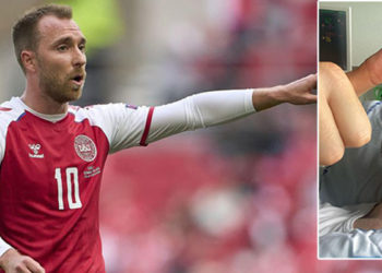 Christian Eriksen'den mesaj: Dünyanın dört bir yanından gelen destek mesajlarınız için çok teşekkür ederim, ben iyiyim