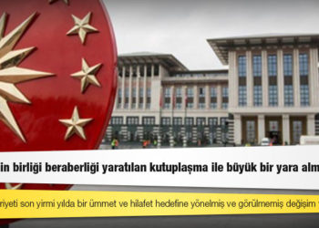 Cumhurbaşkanlığı Hükûmet Sistemi: "Bugün, demokratik olmaktan çıkarılmış bir yönetim biçiminin sonuçlarını yaşıyoruz"