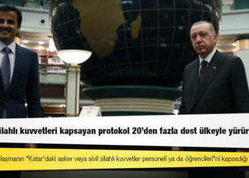 Cumhurbaşkanlığı: Sadece silahlı kuvvetleri kapsayan protokol 20'den fazla dost ülkeyle yürürlükte