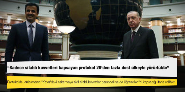 Cumhurbaşkanlığı: Sadece silahlı kuvvetleri kapsayan protokol 20'den fazla dost ülkeyle yürürlükte