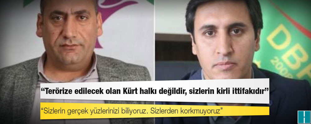 DBP: İçişleri Bakanı, hakkındaki iddialara cevap veremezken, Kürt halkının demokratik siyaset yapan siyasetçilerini terör listesine almaya çalışıyor