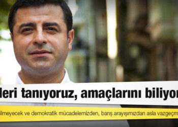 Demirtaş'tan Deniz Poyraz mesajı: Failleri tanıyoruz, amaçlarını biliyoruz