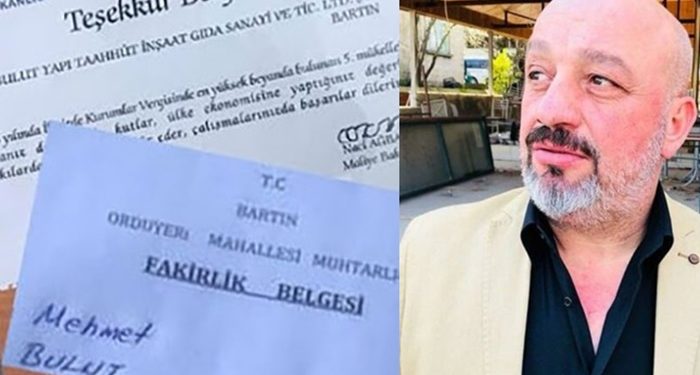 Devletten alacağını tahsile edemeyen vergi rekortmeni iş insanı fakirlik belgesi aldı