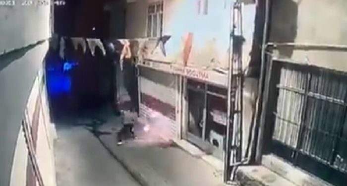 Diyarbakır’da AKP binasına molotof atan provokatör ilçe yöneticinin yeğeni çıktı