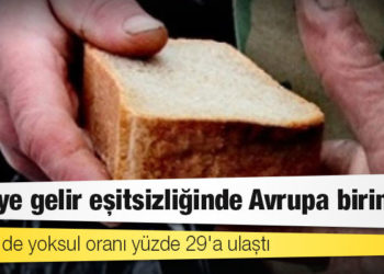 DİSK-AR: Türkiye gelir eşitsizliğinde Avrupa birincisi