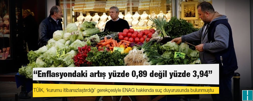 ENAG: Enflasyondaki artış yüzde 0,89 değil yüzde 3,94