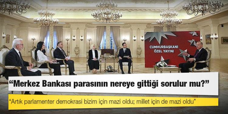 Erdoğan: Artık parlamenter demokrasi bizim için mazi oldu; millet için de mazi oldu