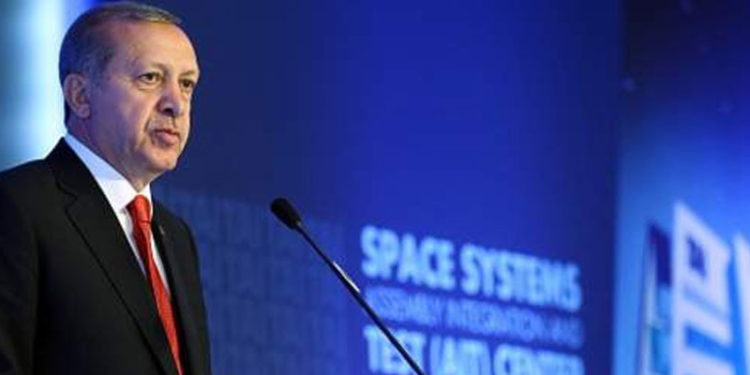 Erdoğan: Türkiye dünyada haberleşme uydusu üretebilen 10 ülke arasına girecek