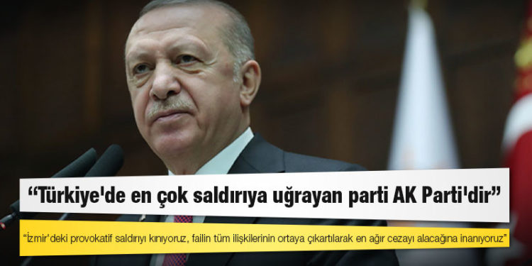 Erdoğan: Türkiye'de en çok saldırıya uğrayan ve bu saldırılarda en çok kayıp veren parti AK Parti'dir