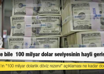 Erdoğan'ın "100 milyar dolarlık döviz rezervi" açıklaması ne kadar doğru?: "Brüt’te bile  100 milyar dolar seviyesinin hayli gerisinde"